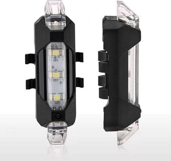 Led Fietslamp voorlicht Achterlicht oplaadbaar 5/7