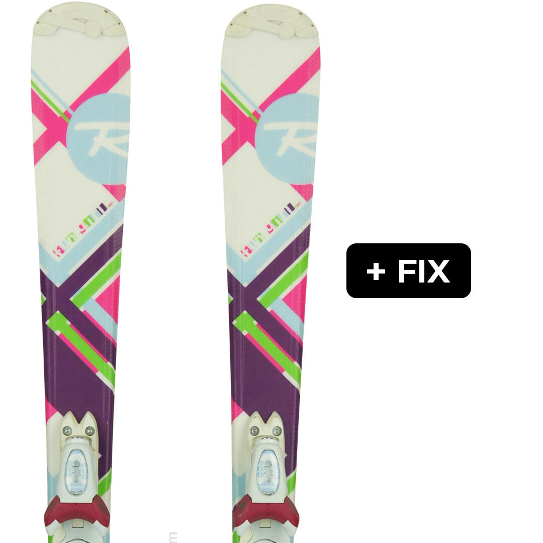 ROSSIGNOL Reconditionné - ROSSIGNOL FUN GIRL + FIX - Très bon état