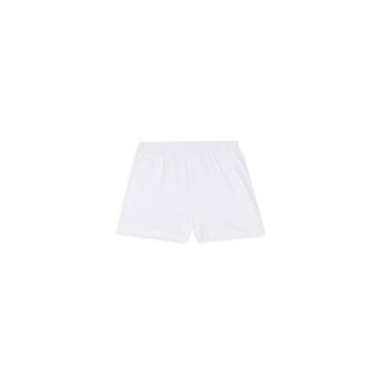 Short court avec ceinture élastique intérieure et poches