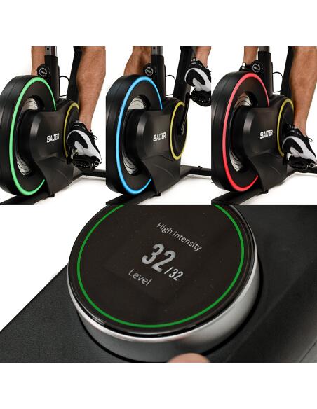 SALTER Bicicleta Indoor S-30, 18 kg, 32 niveles, Bluetooth 6/7