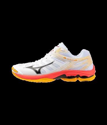 Zapatillas Mizuno Wave Voltage 2 Blanco/Rojo/Amarillo 2025