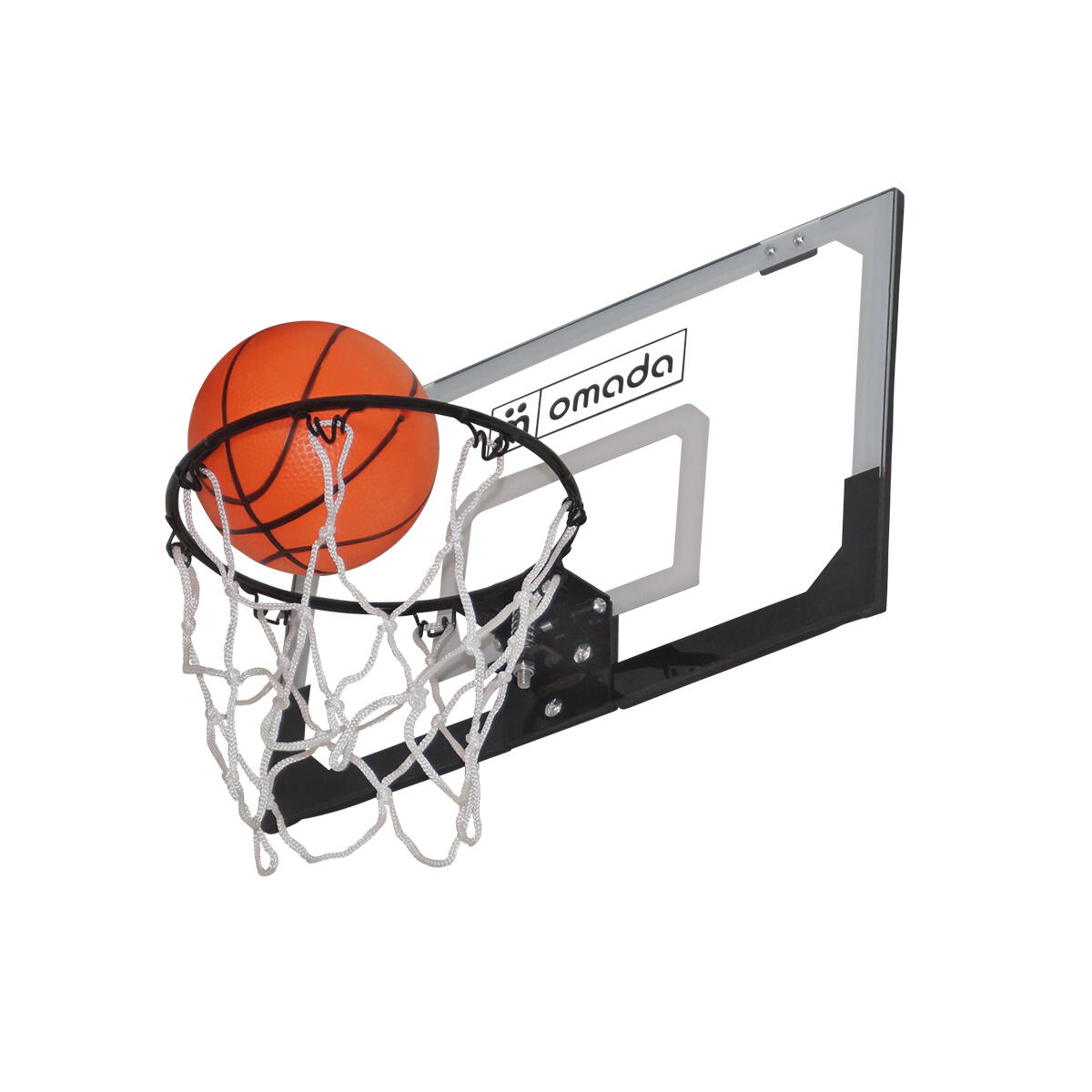 Mini basket da parete per interni con pallone Omada 2/5