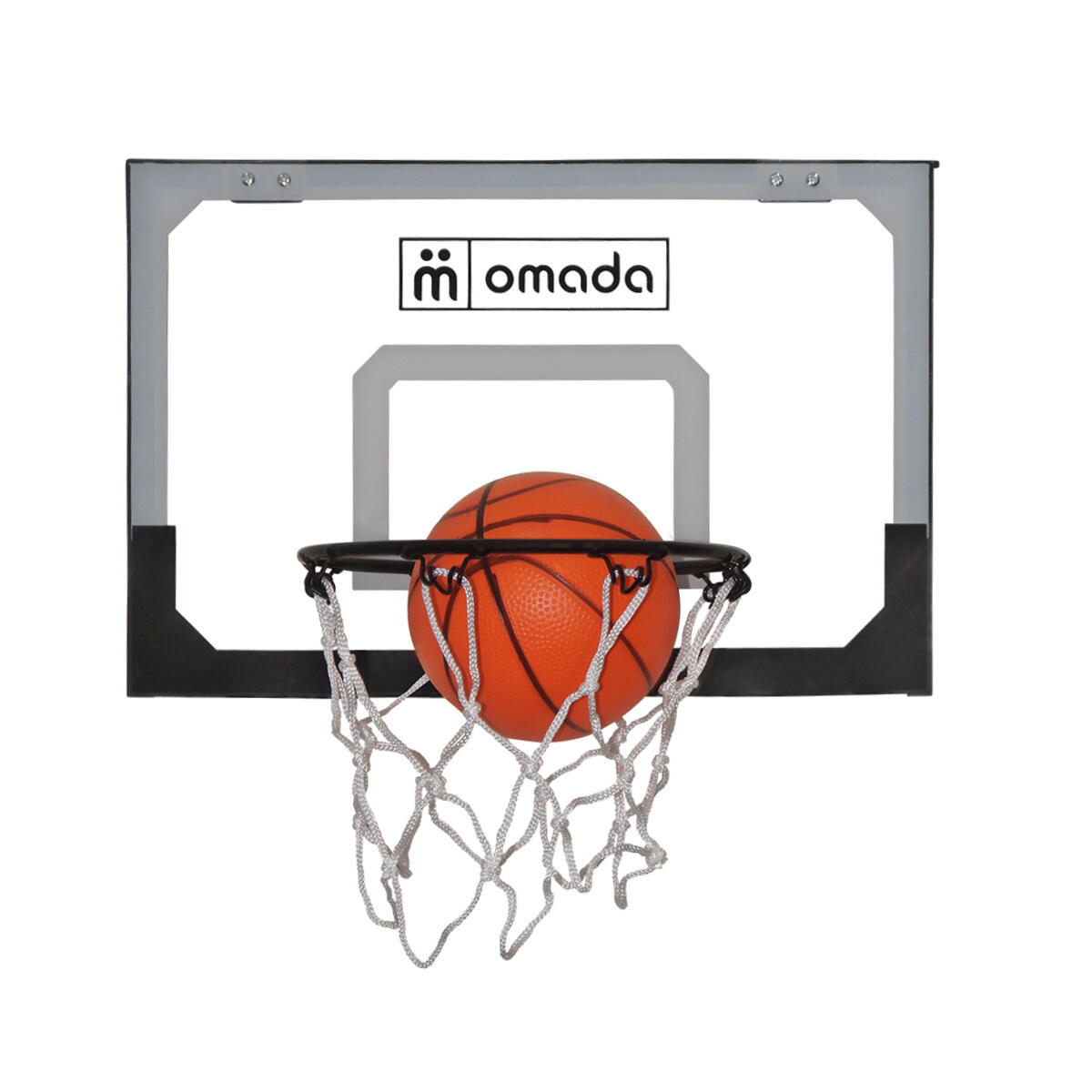 GLADIATORFIT Mini basket da parete per interni con pallone Omada