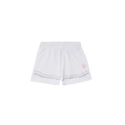 Short court avec des détails passepoilés