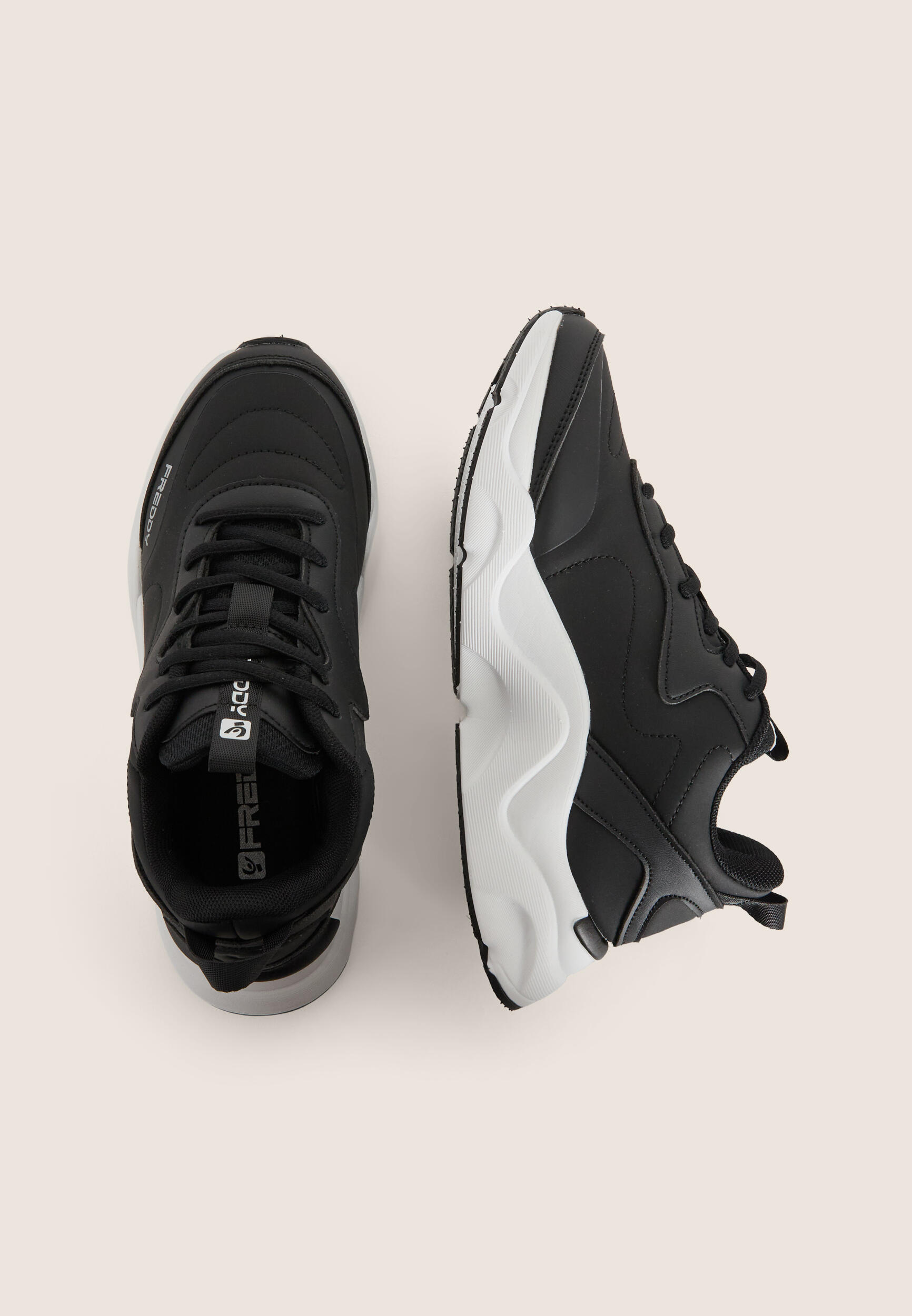 Sneakers en simili cuir nubuck pour femmes avec semelle en EVA 3/3