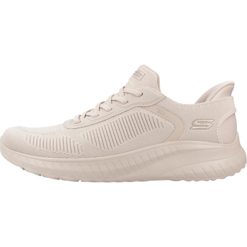 Baskets Skechers Bobs Squad Chaos - C, Beige, Femmes 2/7