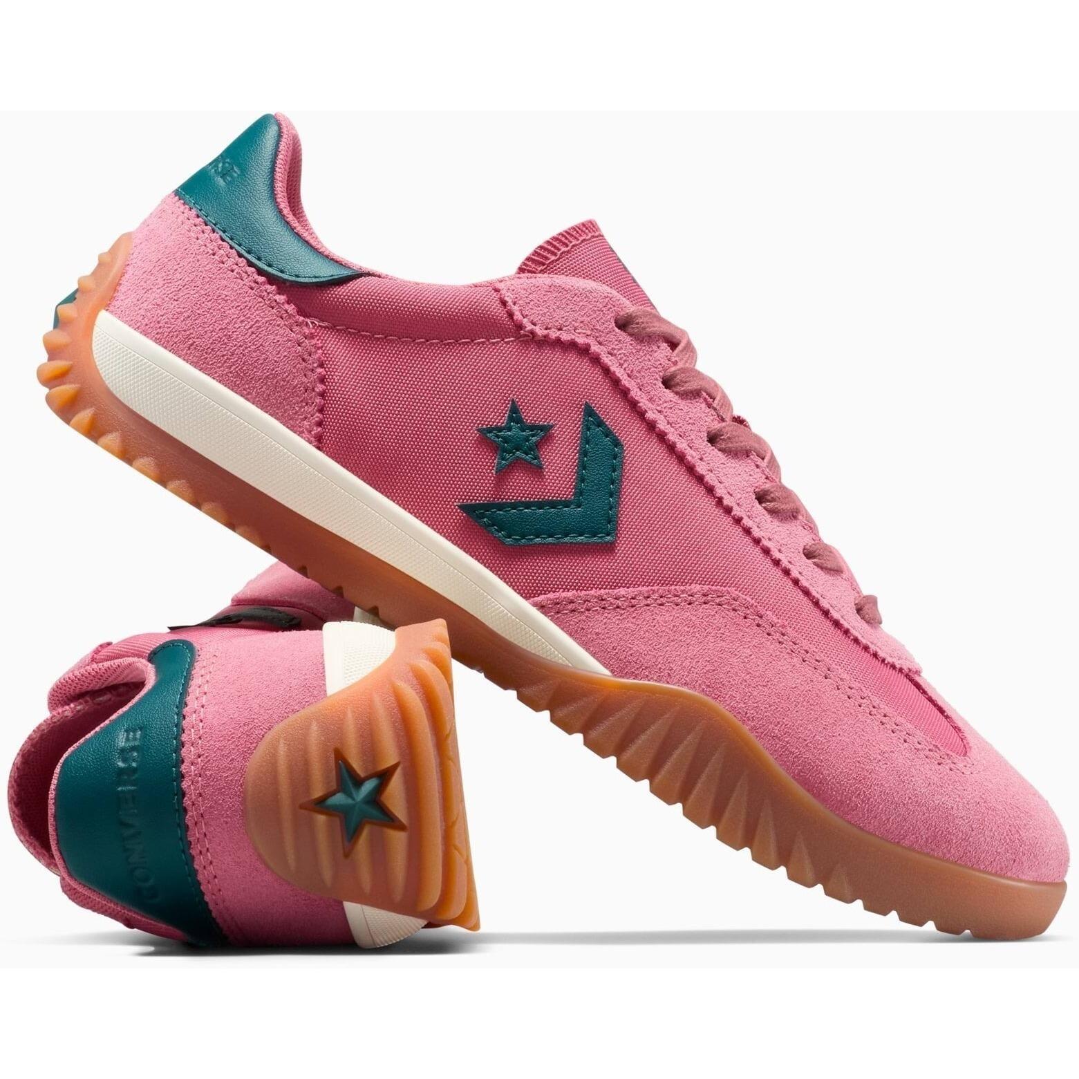 Baskets Converse Run Star Trainer Suede, Rose, Unisexe 3/5