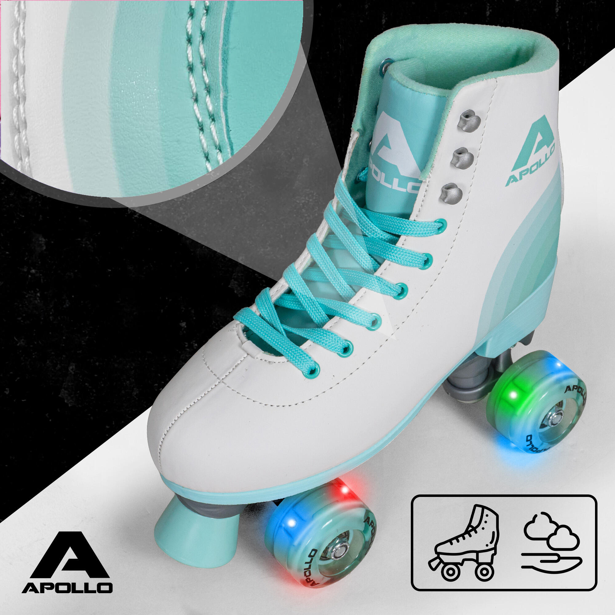 Apollo Disco Roller Classic – pattini a rotelle regolabili per bambini e adulti 2/7