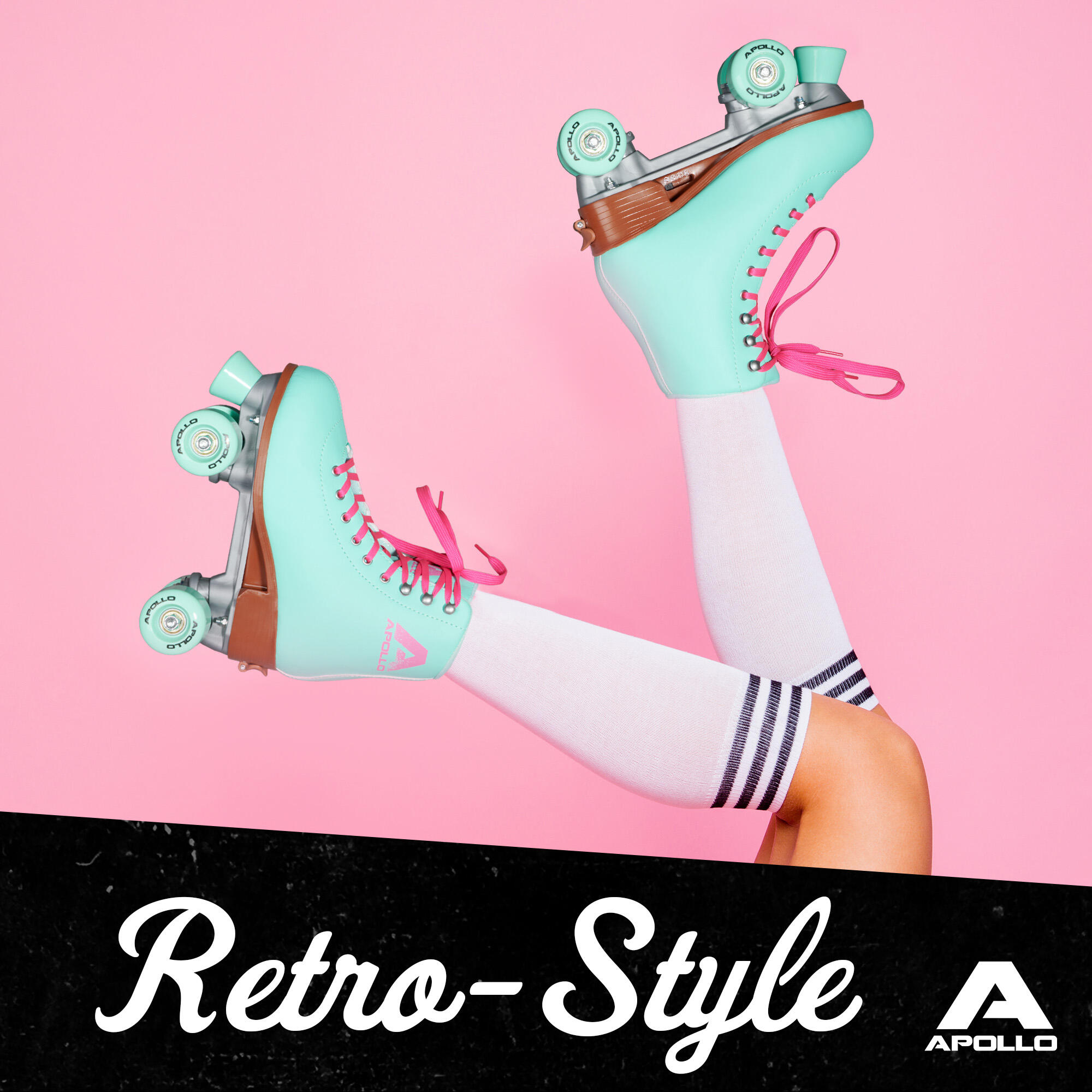 Apollo Disco Roller Classic – patins à roulettes réglables enfants & adultes 6/7