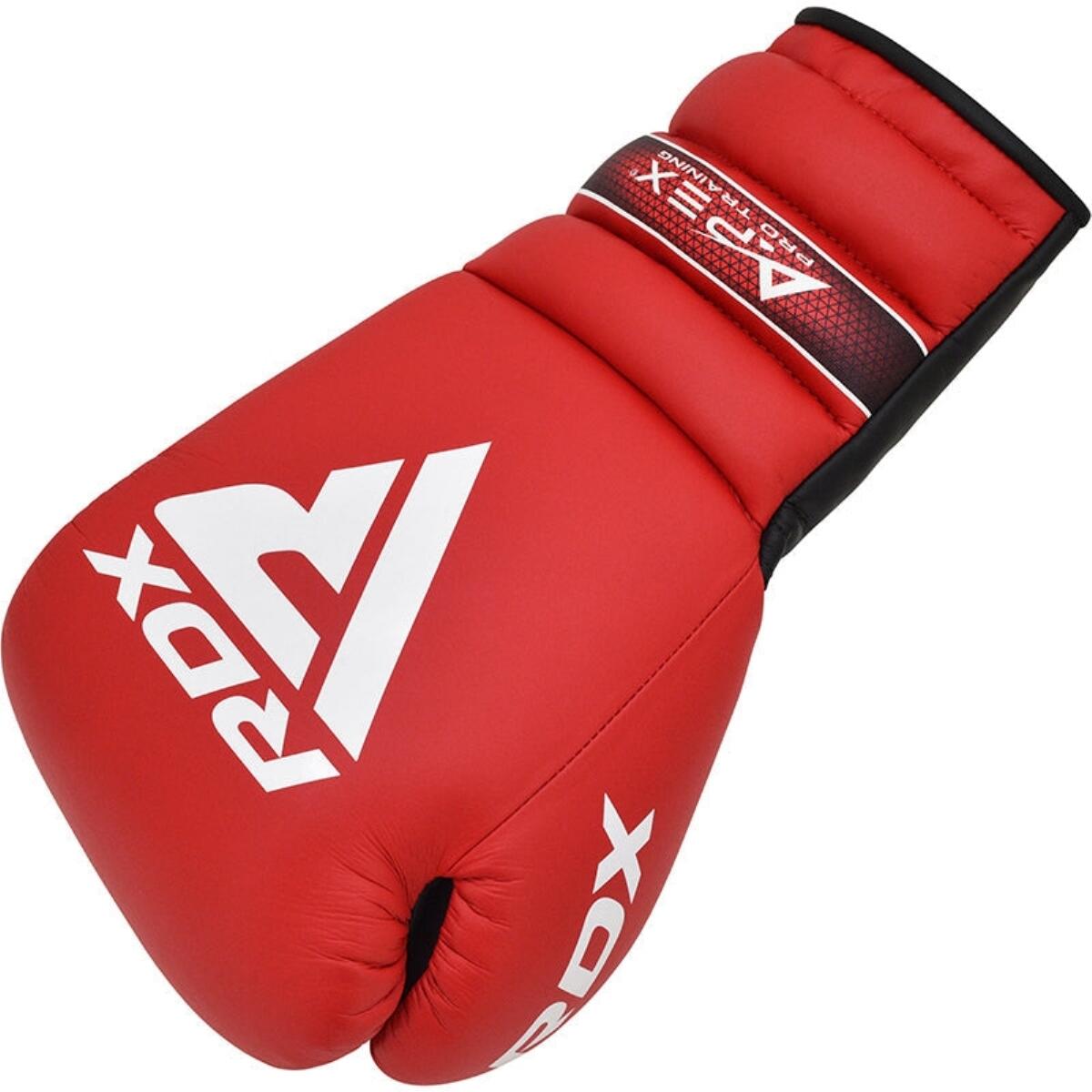 Gants de Boxe RDX Pro Training APEX A4 Rouge 10 oz 3/6