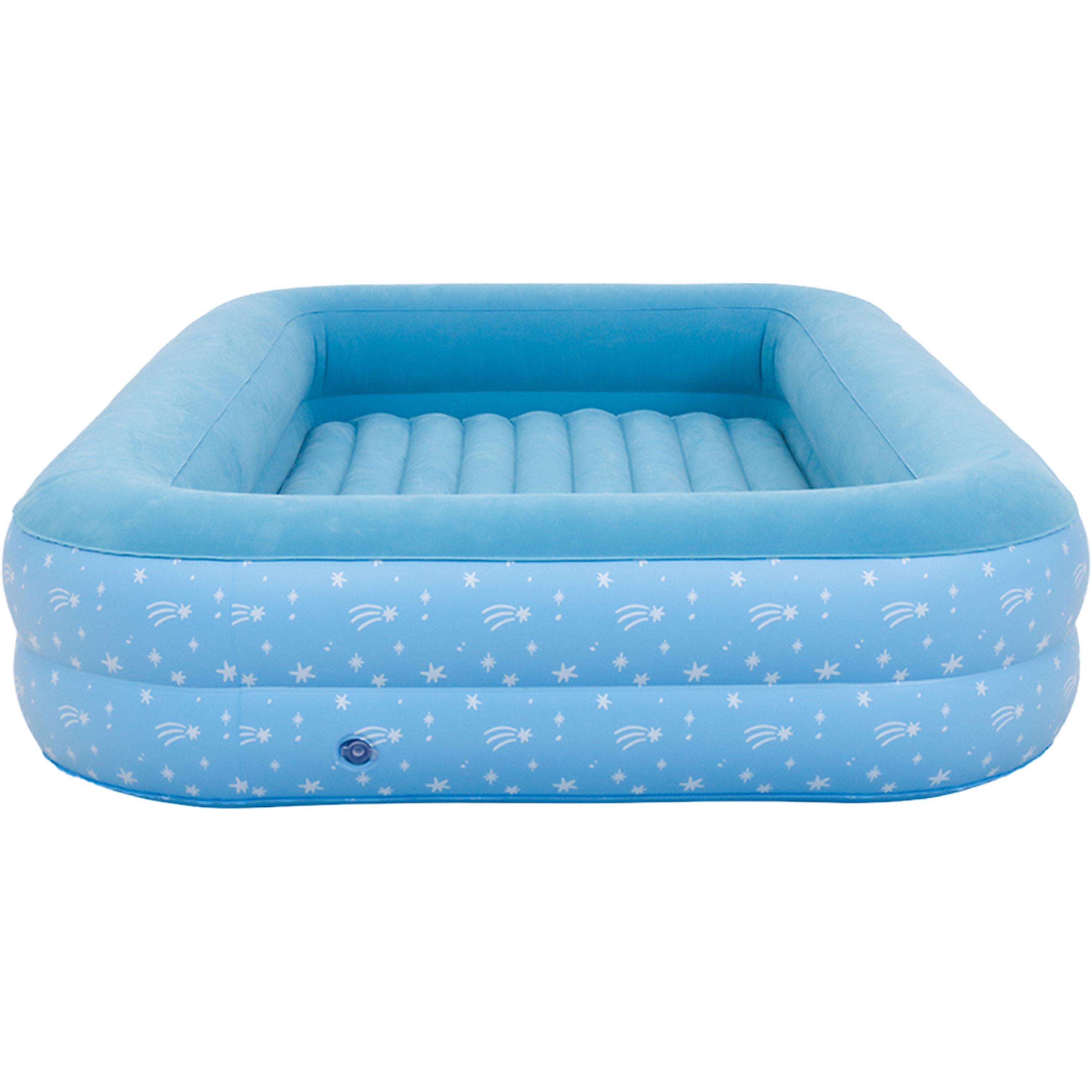 Luftmatratze Camping für 1 Kind 172x112x30cm Set mit Pumpe 5/7
