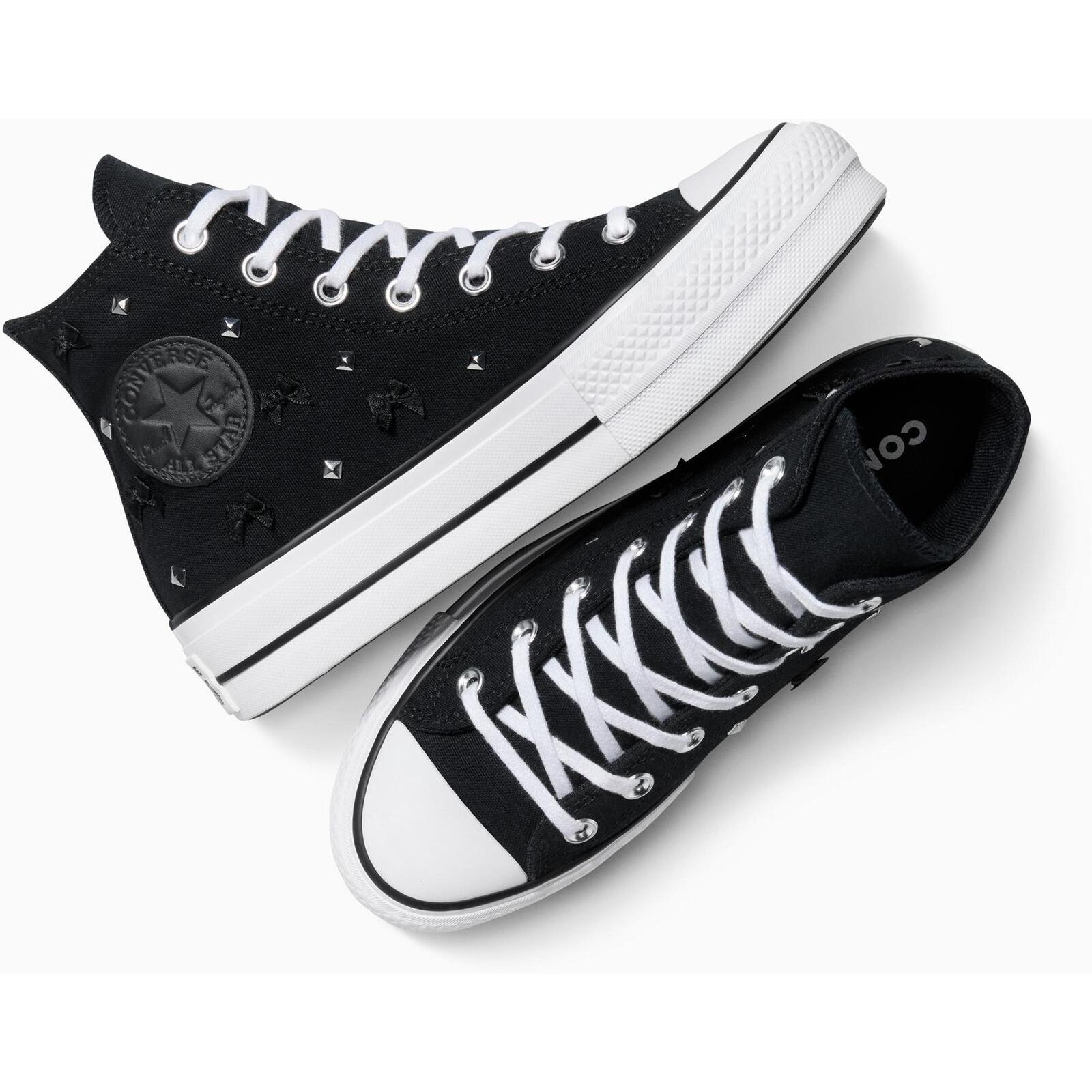 Scarpe da ginnastica Converse Chuck Taylor As Lift, Nero, Unisex 2/5