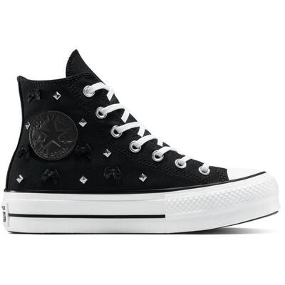 Sneakers converse chuck taylor as lift, zwart, uniseks