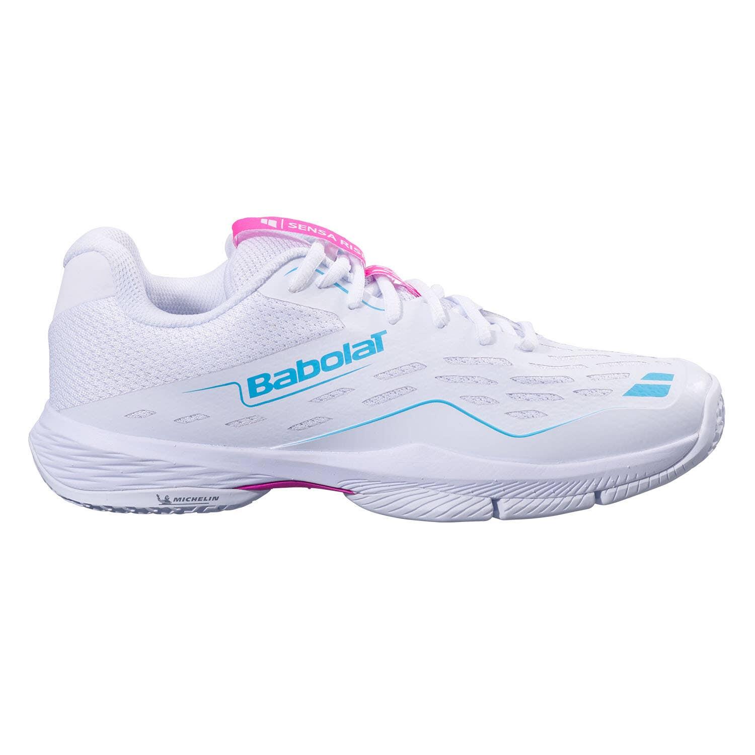Babolat - Babolat Sensa Rise Blanc Femme - Baskets - Blanc - Decathlon