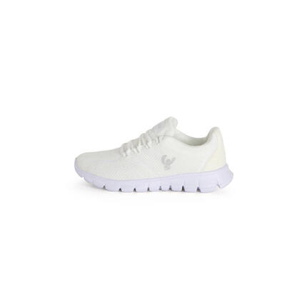 Chaussures de sport en mesh et simili cuir pour femmes avec semelle EVA
