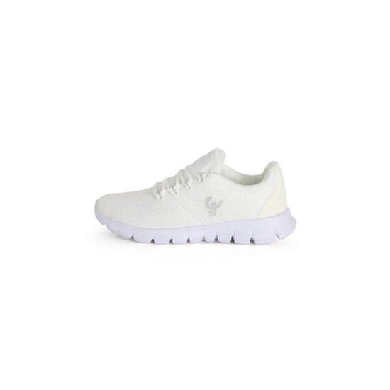 Chaussures de sport en mesh et simili cuir pour femmes avec semelle EVA