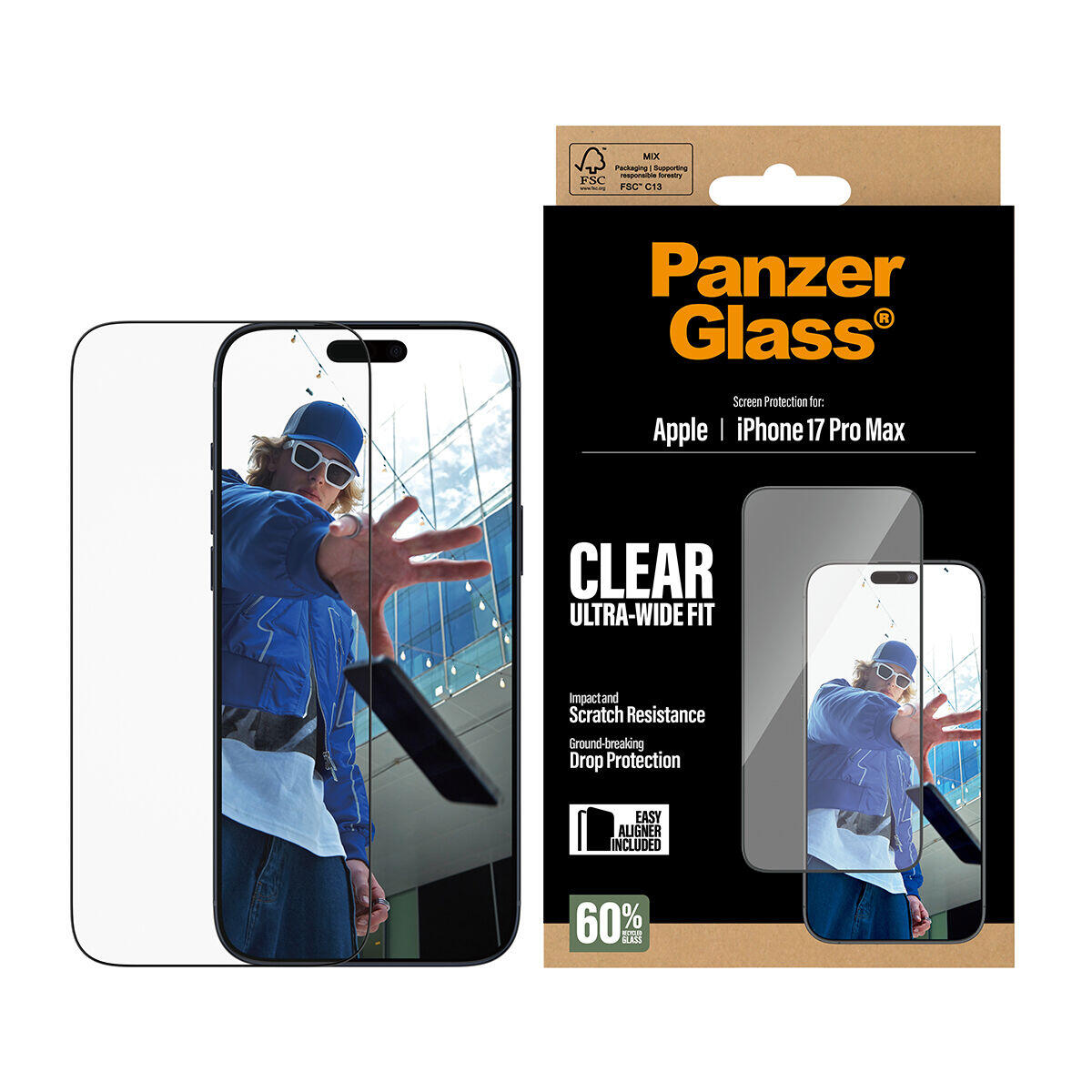 Schermbeschermer PANZERGLASS PG66497 Transparant 5/5