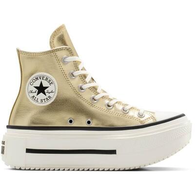 Sneakers converse chuck taylor all star lift double stack, geel, uniseks