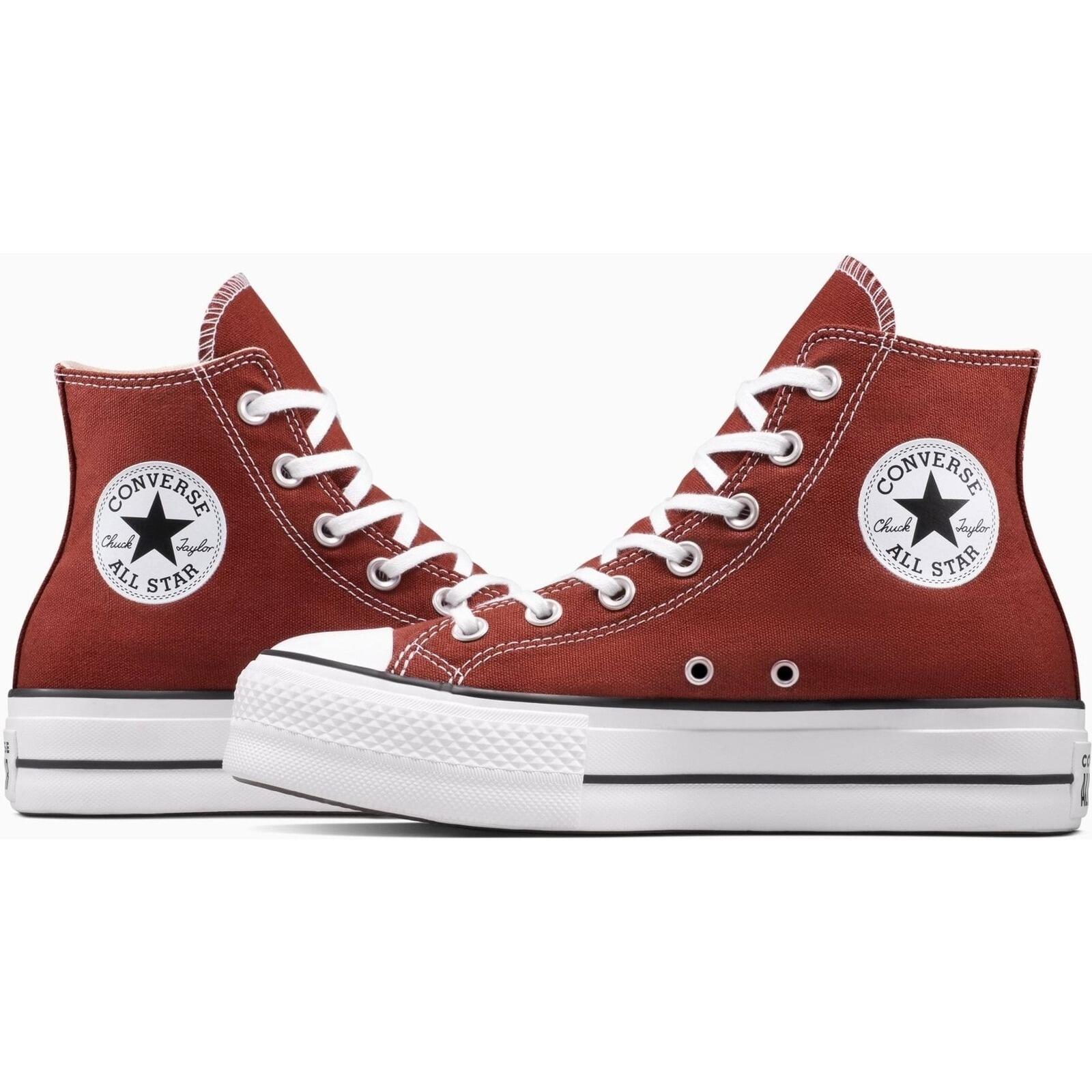 Baskets Converse Chuck Taylor As Lift, Rouge, Unisexe 3/5
