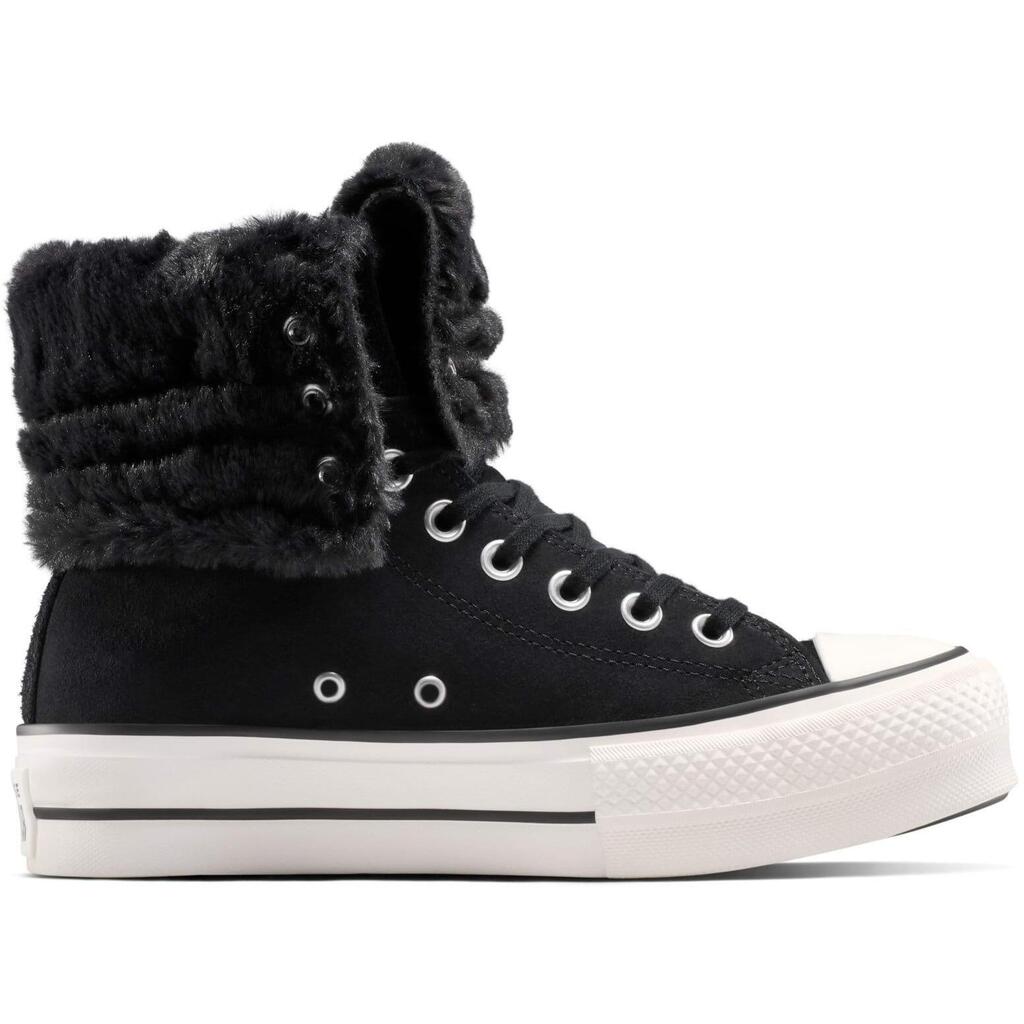 Sneakers Converse Chuck Taylor All Star Fold-Over Lift, Black, Unisex