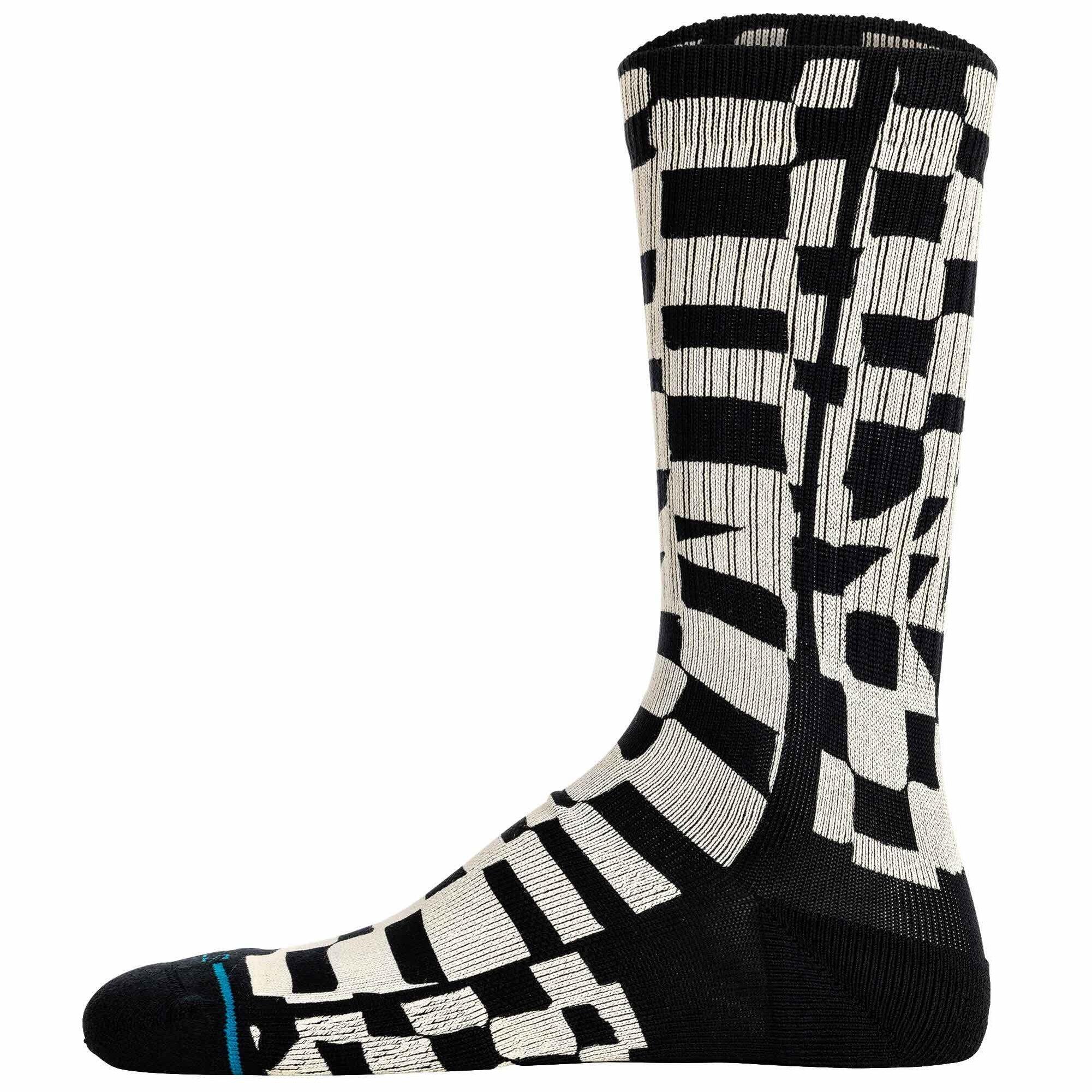 Socken Unisex 1er Pack-Wave Check Crew 3/6