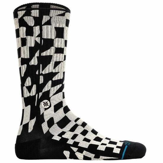 Socken Unisex 1er Pack-Wave Check Crew