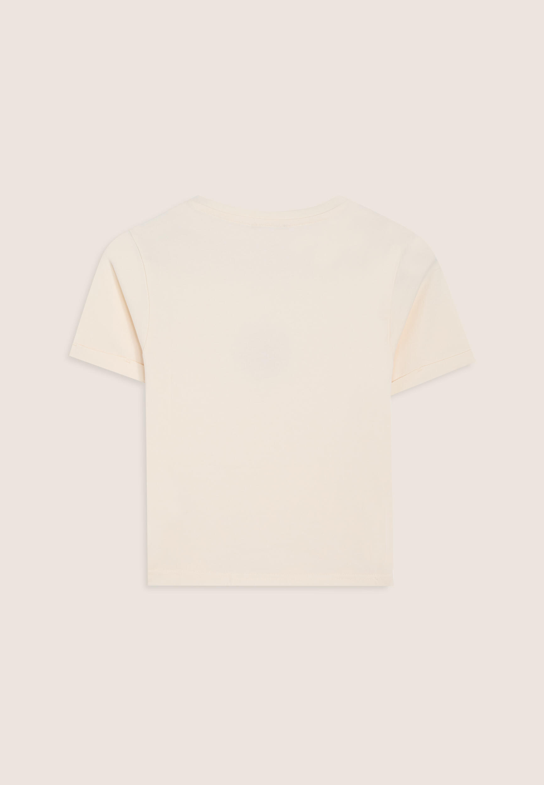 T-shirt pour femmes ajustée avec inscription brodée 2/3
