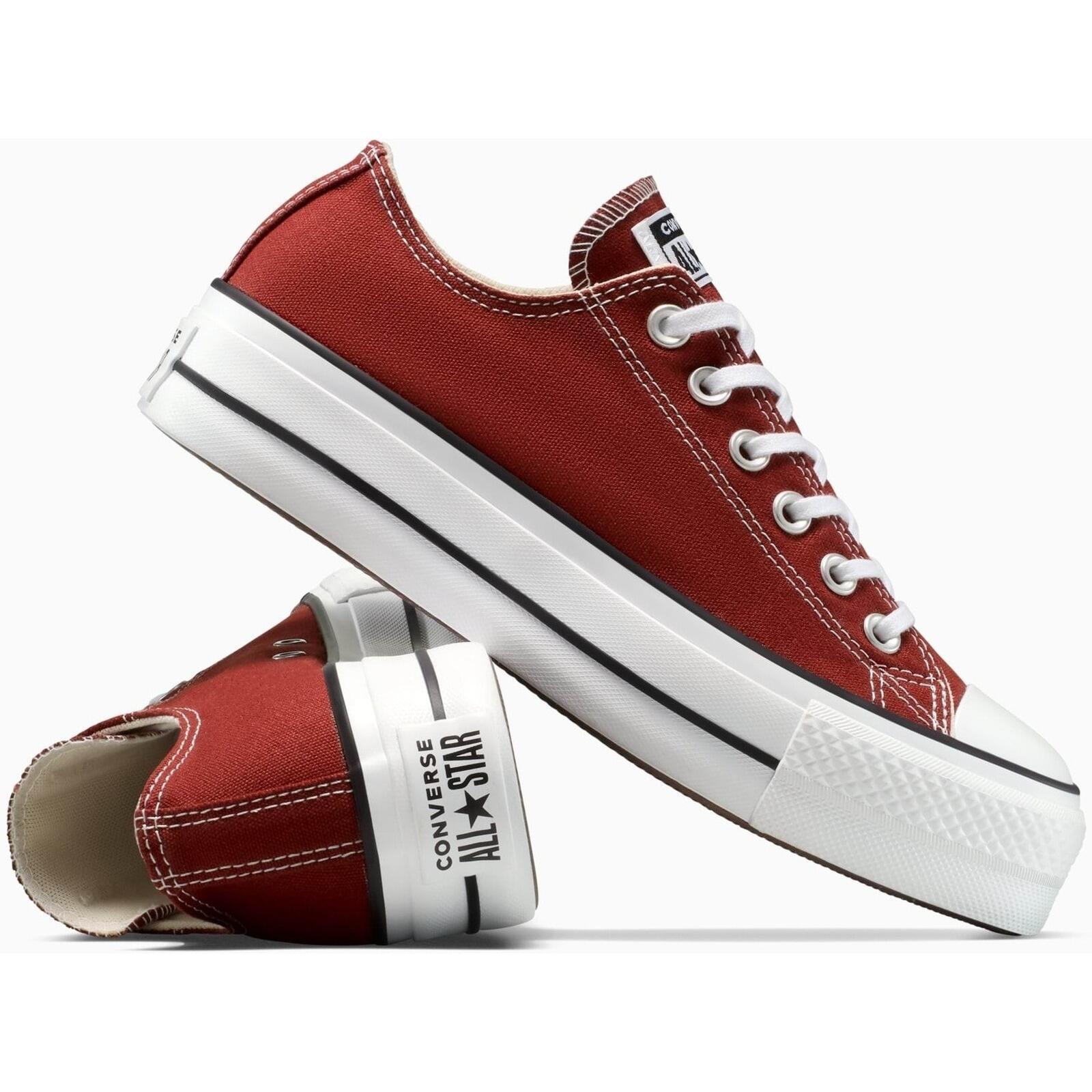 Scarpe da ginnastica Converse Chuck Taylor As Lift, Rosso, Unisex 4/5