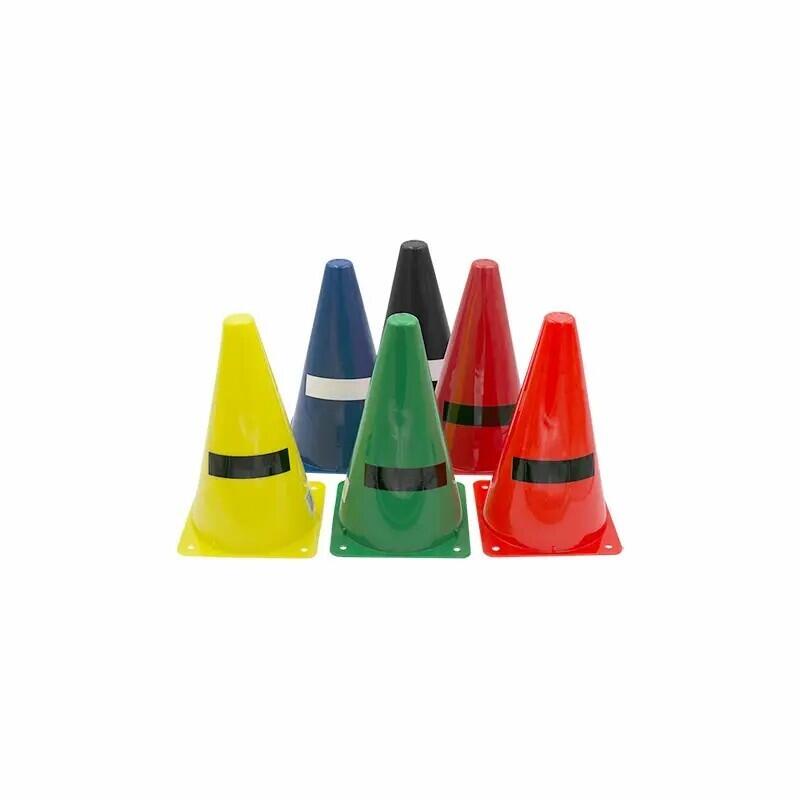 Con semirigid PVC 23 cm fluor-portocaliu
