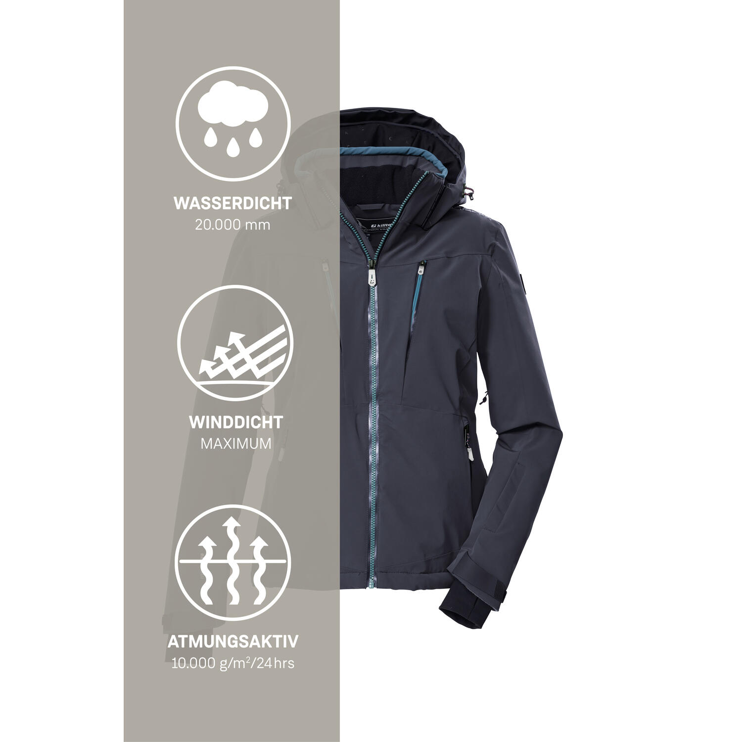 Damen Skijacke KSW 42 WMN SKI JCKT 6/7