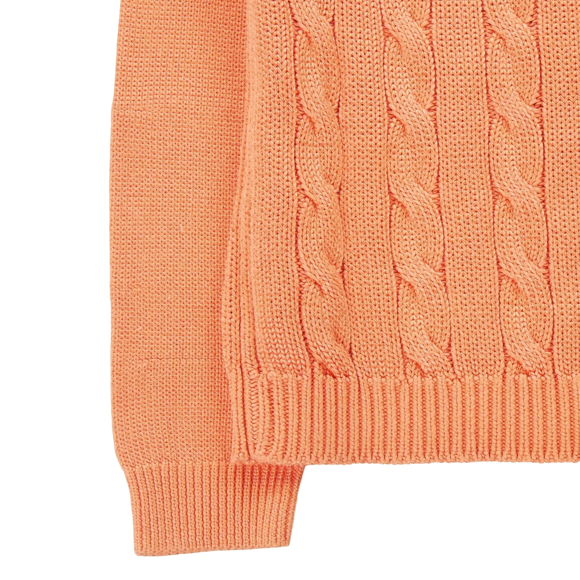 Seconda Mano - Maglione arancione da donna - Stato buono 4/7