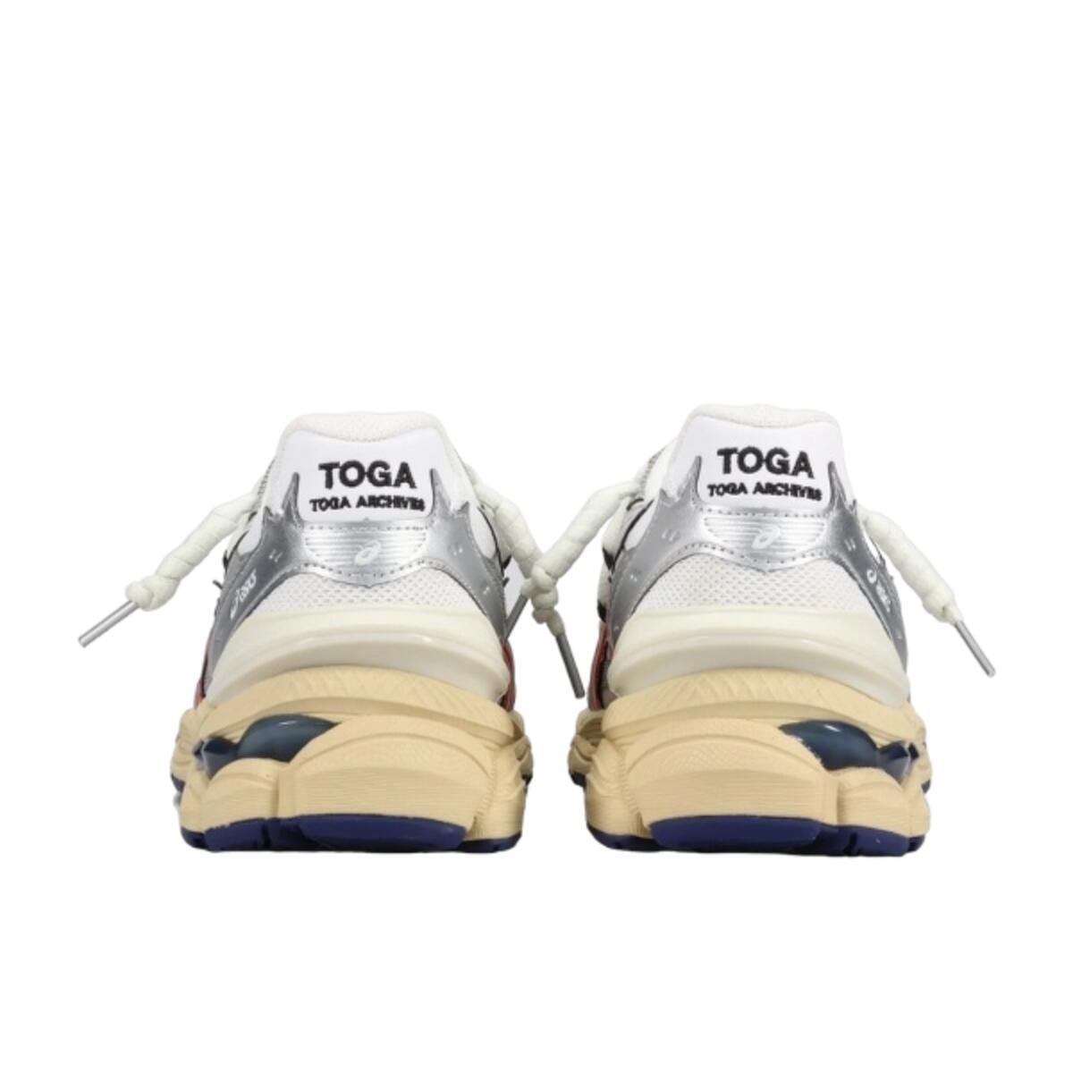 Schoenen Gel-Cumulus 16 TOGA White Red Pure Silver | Decathlon