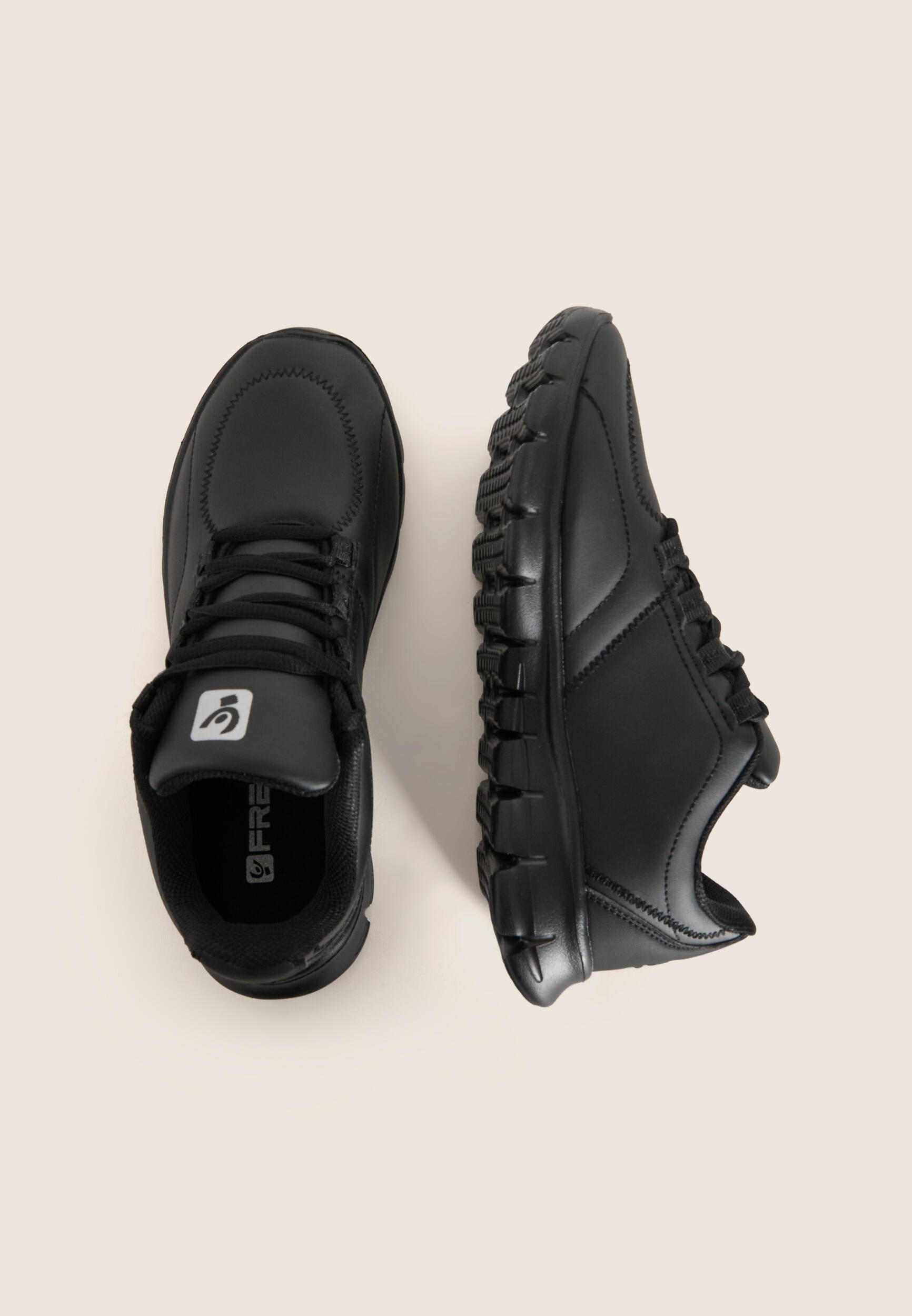 Chaussures en simili cuir pour femmes avec semelle EVA 3/3