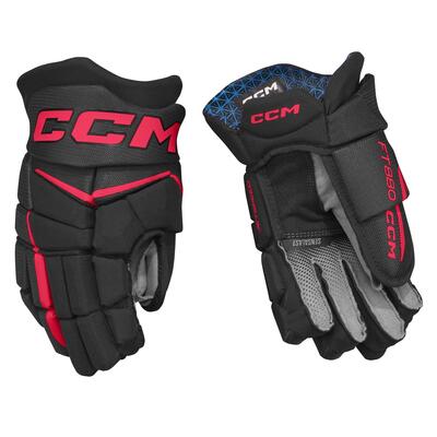 CCM JetSpeed FT880 Senior guanti neri