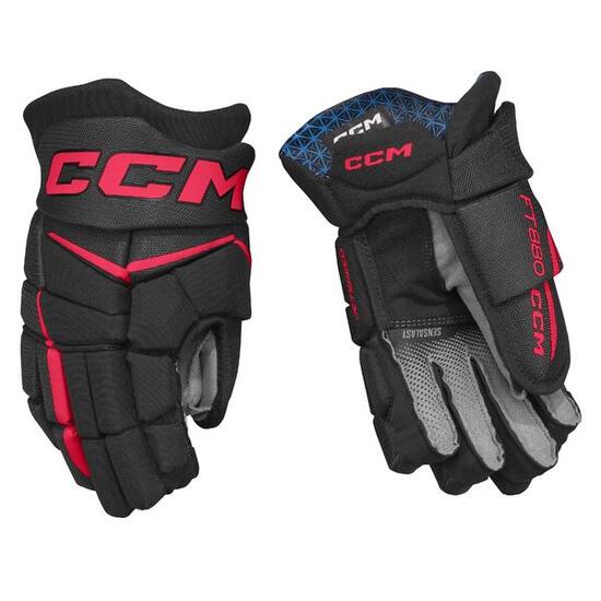 CCM JetSpeed FT880 Senior guanti neri