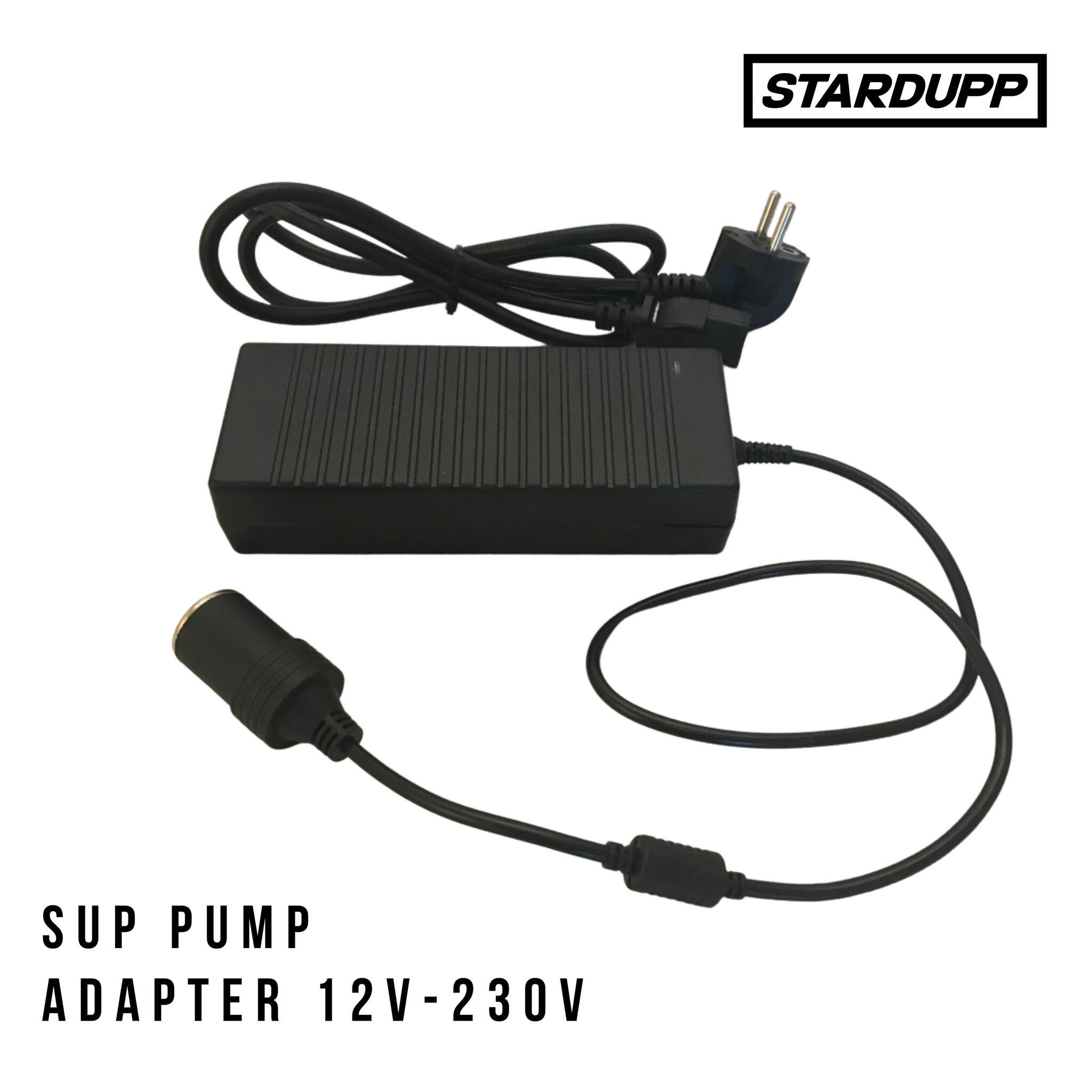 Stardupp Adapter SUP Pump AC/DC 12V-230V – Netstroom naar Autostekker 2/2