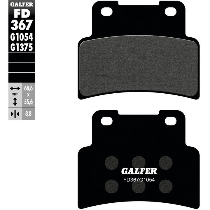 Cyleto Plaquettes De Frein à Disque Semi-métalliques Pour