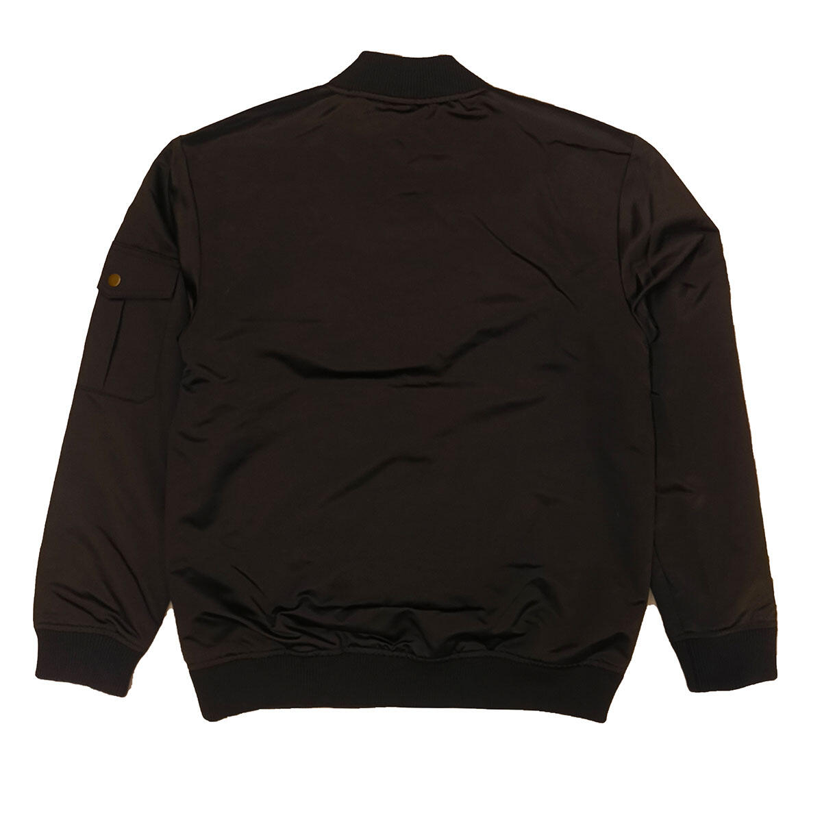 Mitchell & Ness Herren Jacke Chicago Bulls Team Leader Satin schwarz 2/4