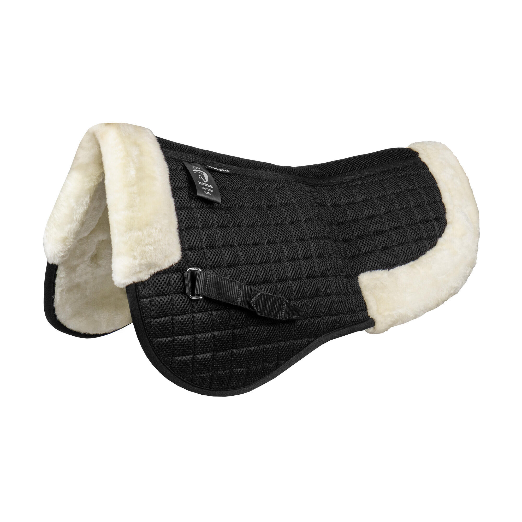 Horka - Amortisseur Pour Cheval Fourrure Horka Airmesh - Amortisseur De Selle D'Équitation - Noir - Fs - Decathlon