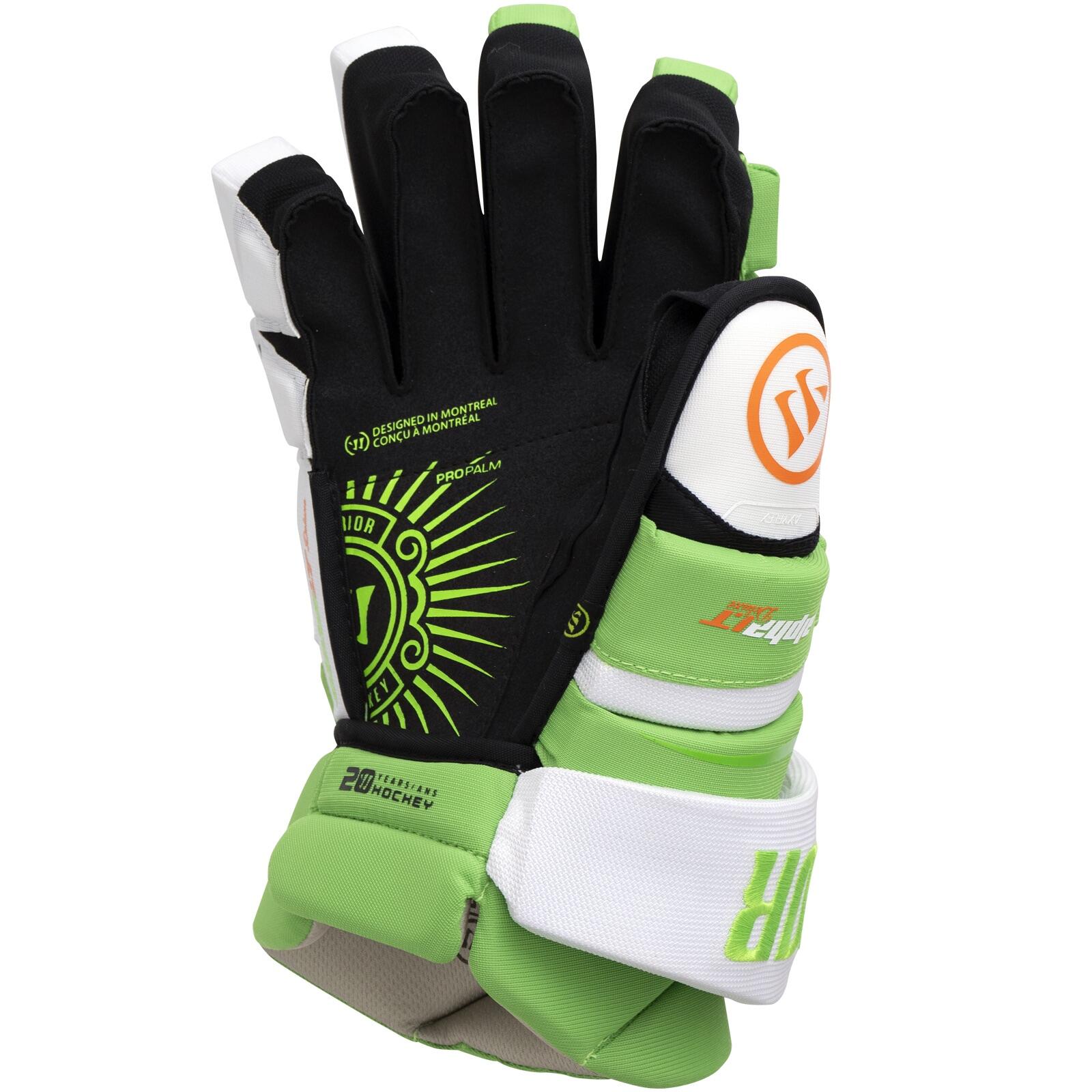 Guantes de hockey sobre hielo Warrior Alpha Deluxe LT Junior 3/3