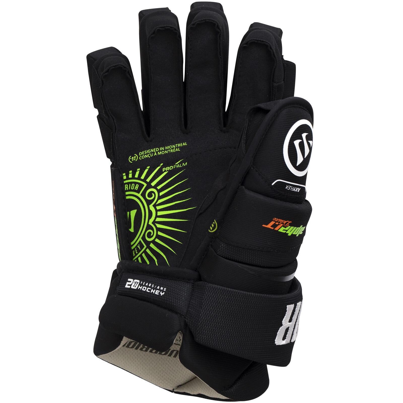 Guantes de hockey sobre hielo Warrior Alpha Deluxe LT Junior 3/3
