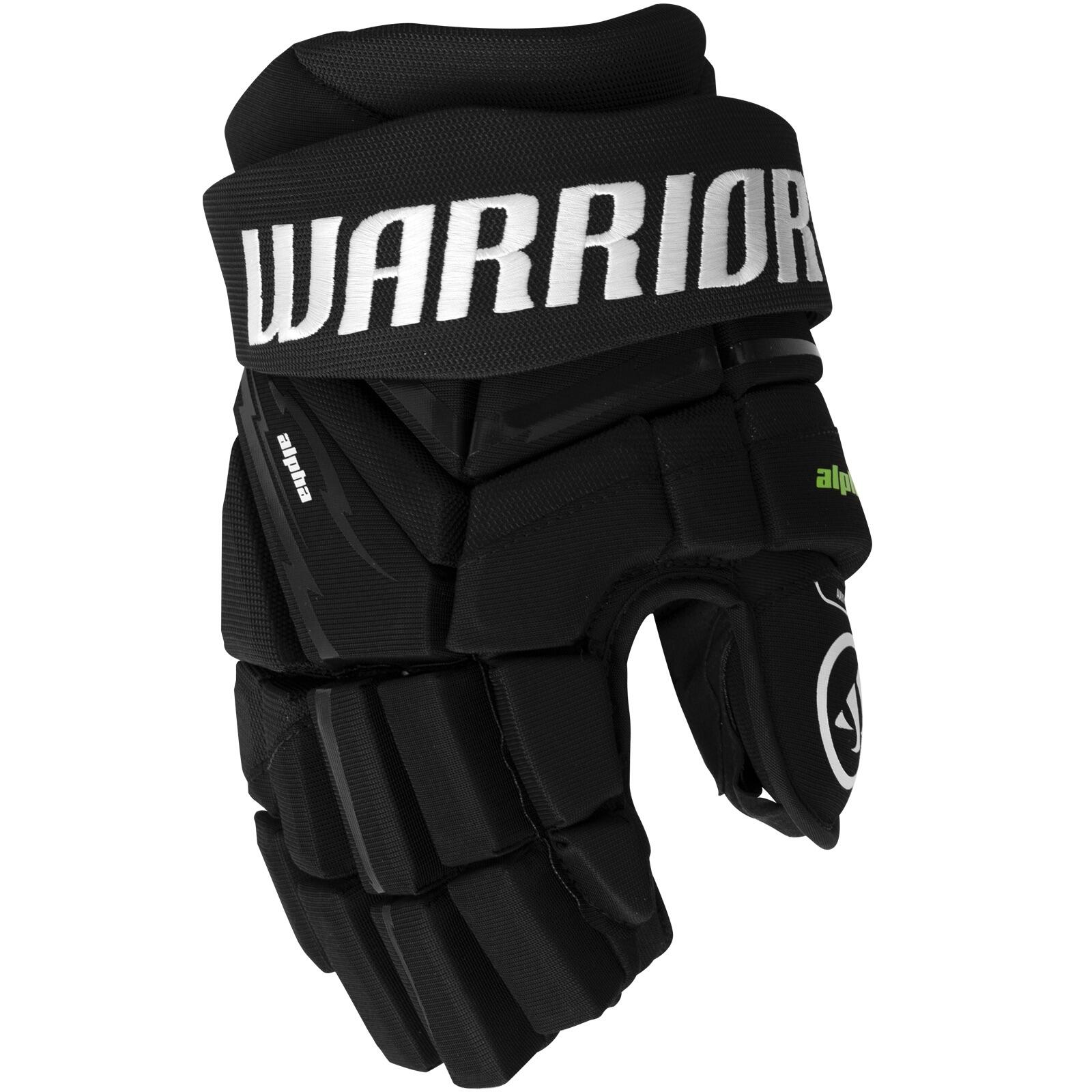 Guantes de hockey sobre hielo Warrior Alpha Deluxe LT Junior 2/3