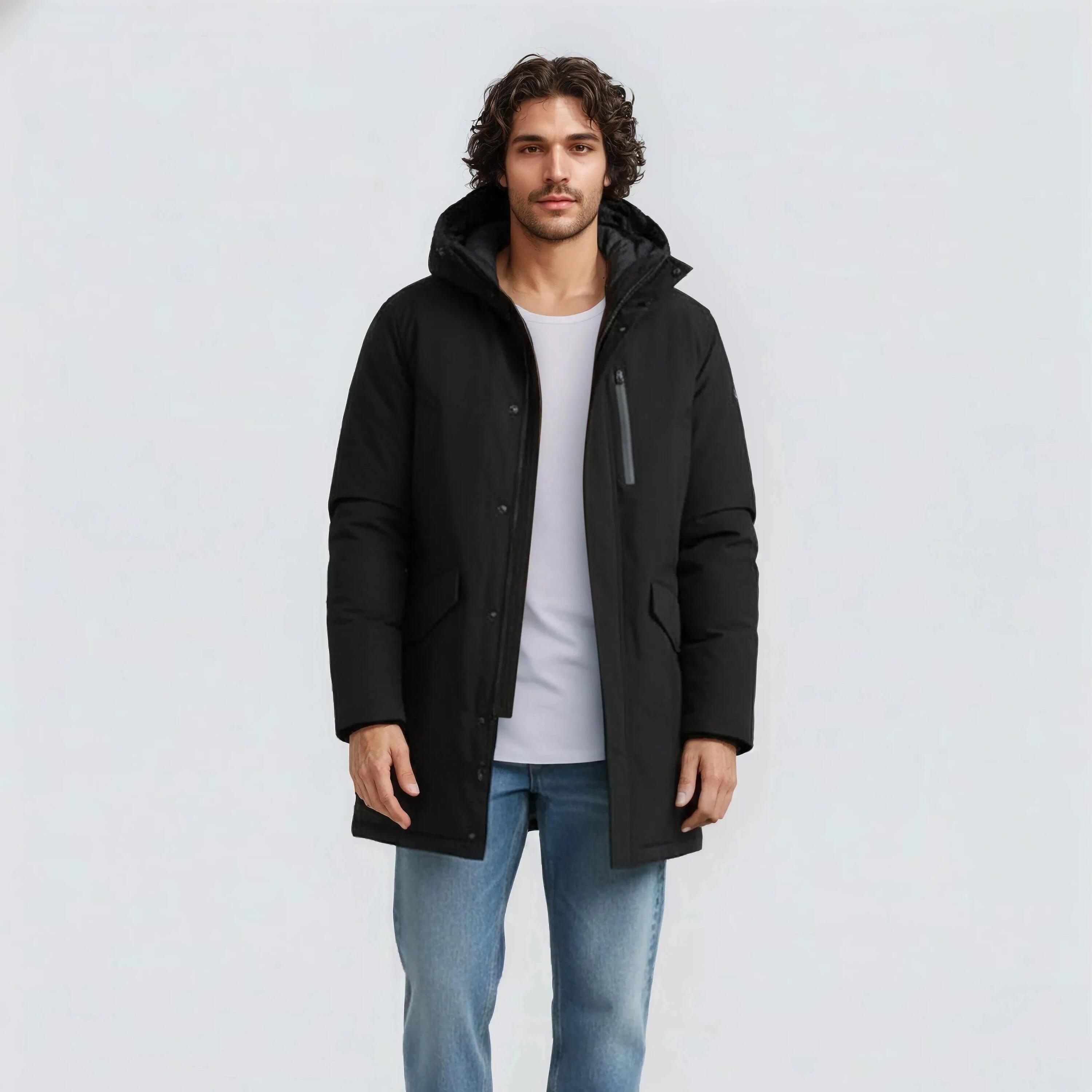 Parka hiver Lario noire 2/5
