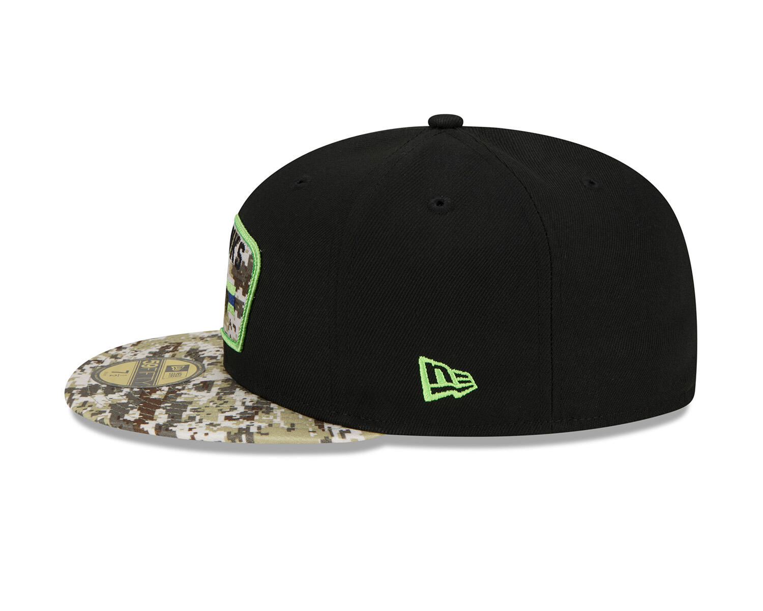 New Era 59FIFTY Cap Salute To Service 5950 Seattle Seahawks schwarz 4/7