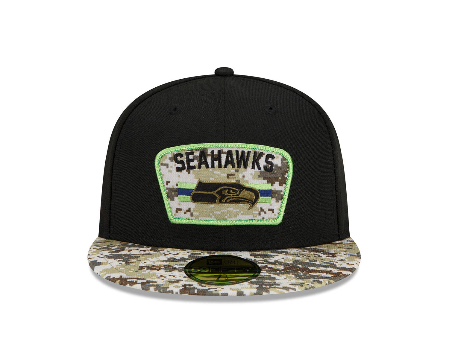 New Era 59FIFTY Cap Salute To Service 5950 Seattle Seahawks schwarz 3/7