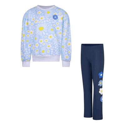 Sweater en leggingset met print voor meisjes converse
