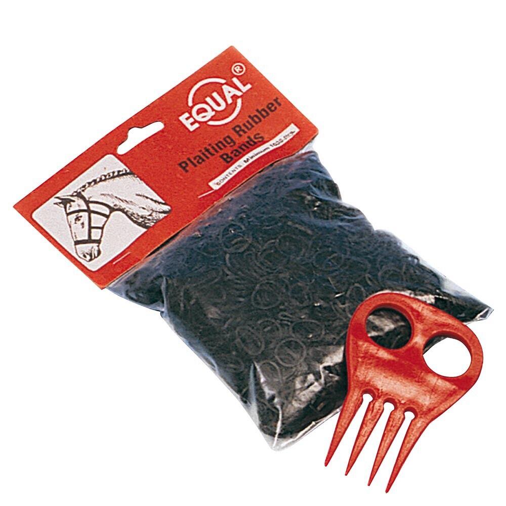 PREMIERE Elastico per criniera da 250 pezzi con pettine per trecce Premiere