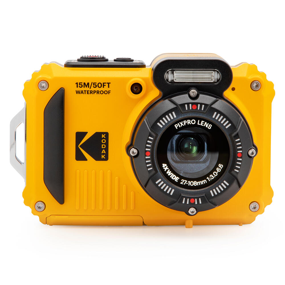 Kodak - Kodak Pixpro Wpz2 – Caméra 16mp Étanche 4x Zoom 1080p Hd - Jaune - Appareil Photo - Jaune - Taille Unique - Decathlon