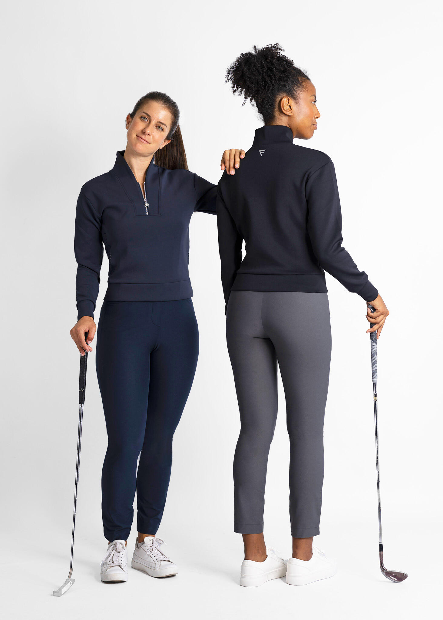 Spodnie golfowe damskie Torrey – Wysoki stan, lekkie, szybkoschnące