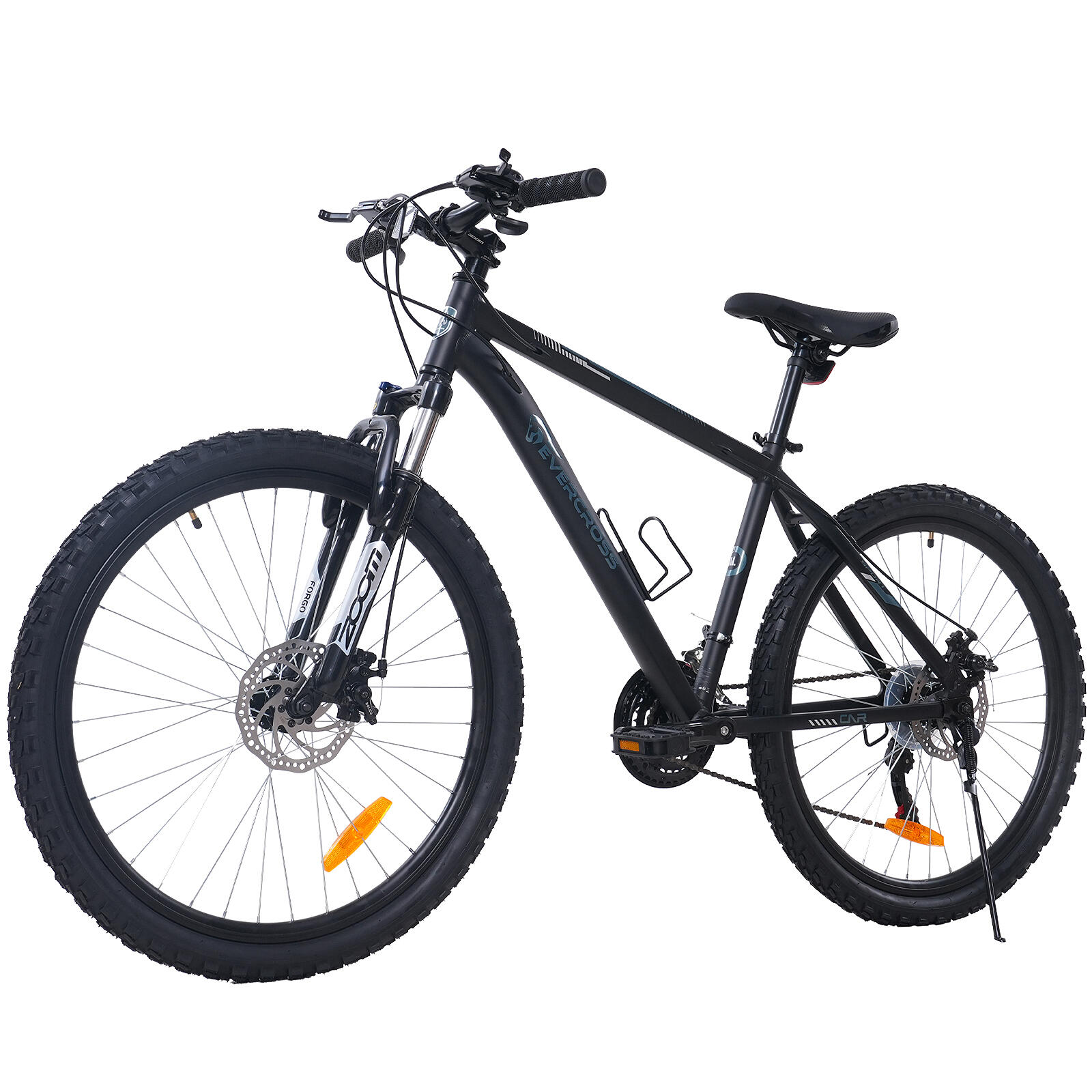 EVERCROSS Horské kolo 26 palců - 21 rychlostí - Přední odpružení - Kotoučové brzdy - EM3